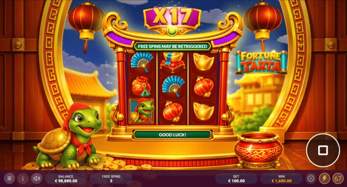 Fortune Tarta - bezmaksas griezienu režīms ar reizinātāju
